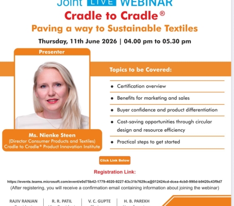 Nienke Steen, Director Consumer Products & Textiles of Cradle to Cradle ®- Paving a way to Sustainable Textiles